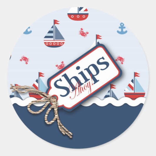 Navires Ahoy ! Sticker 2 (Devant)
