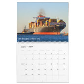 Navires de charge 2027 calendrier (Mar 2027)