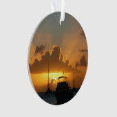 Navires et Sunset Tropical Seascape (devant)