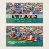 Navires | Logistique | Port conteneur (Devant & derrière)