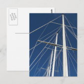 Navires Masts et carte postale (Devant / Derrière)