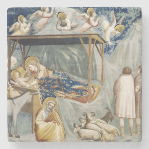 Navitity (geboorte van Jezus Christus) (door Giott Stenen Onderzetter