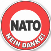 NAVO Nein Danke! Sticker (Voorkant)