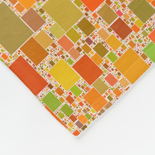 Navolgend ontwerp van echo-vertakt kunstwerk fleece deken (Hoek)