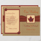 Navolgend programma Leaf Wedding (Voorkant / Achterkant)