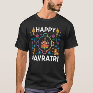 Navratri Graba Hindoeïsme Hindoe Godin Durga 1 T-shirt