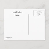 Navty and blue REFERRAL BEDANKT BRIEFKAART (Achterkant)