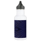 Navy Abstract Pattern Waterfles (Rechts)