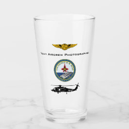 Navy Aircrew Photographer USS.G.H. Struik met helo Glas