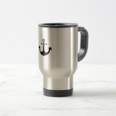 Navy anchor reisbeker (Voorkant rechts)