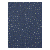 Navy and Gold Stars Tafelkleed (Voorkant)