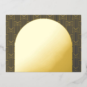 Navy Arch Bruiloft RSVP Kaart