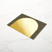 Navy Arch Bruiloft RSVP Kaart (Gedraaid)