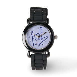 Navy ASL I Love You Watch Horloge