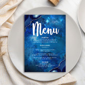 Navy Bar Mitzvah Galaxy Waterverf Agaat Script Menu