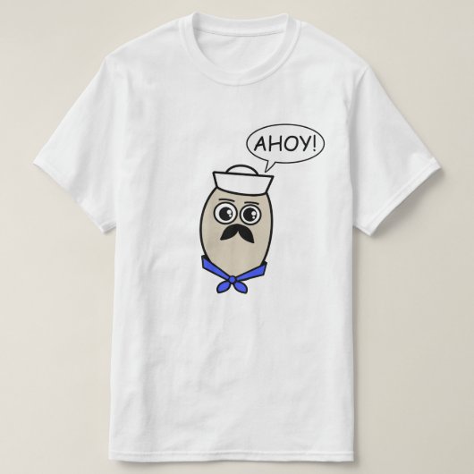 Navy Bean T-shirt (Design voorkant)