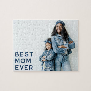 Navy Beste Moeder Ooit Foto Legpuzzel