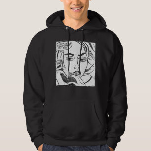 Navy betekent meisjes Movie Band Mooi model Hoodie