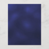 Navy blauw goud verjaardagsuitnodiging (Achterkant)