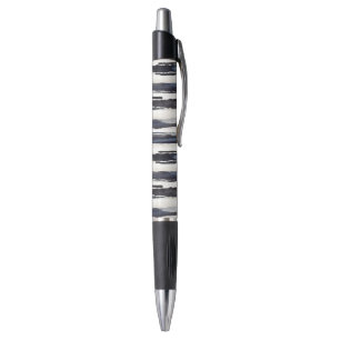 Navy Blauw Witte Strepen Pen