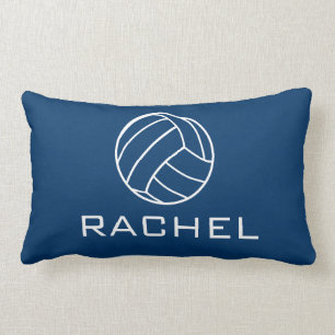 Navy Blauwe Volleybal Kussen