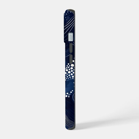 Navy Blue Abstract (Côté gauche)