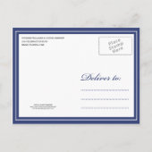 NAVY BLUE-AFFAIRE | SLA DE DATUM VAN AANKONDIGING  (Achterkant)