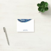 Navy Blue Agate Post-it® Notes (Kantoor)