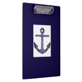 Navy Blue Anchor Klembord (Rechts)
