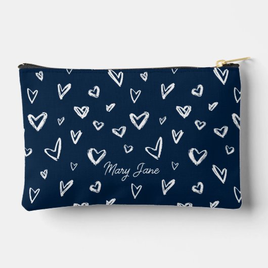 Navy Blue Baby's Essentials Accessoire Tas (Achterkant)