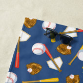 Navy Blue Baseball Thley Strandlaken (In situ)