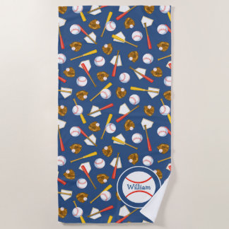 Navy Blue Baseball Thley Strandlaken