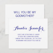 Navy Blue, ben je mijn god voorstel? Kaart (Voorkant / Achterkant)