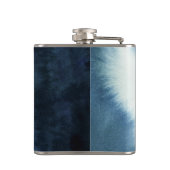 Navy Blue Best Man Wedding Heupfles (Achterkant)