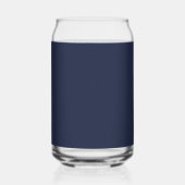 Navy Blue Blikvorm Glas (Links)