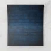 Navy Blue Blush Burgundy Gold Geometric Weddenscha (Binnenkant ongevouwen)