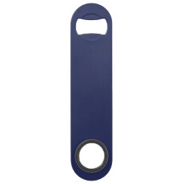 Navy Blue Bottle Opener Custom Text Bar Key Gift Speed Flessenopener