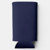 Navy Blue Bridesman Bruiloft Koelbox (Achterkant)