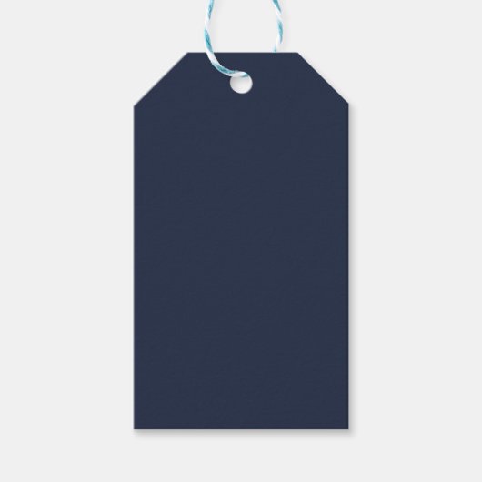 Navy Blue Cadeaulabel (Voorkant)