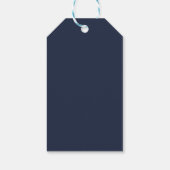 Navy Blue Cadeaulabel (Achterkant)