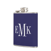 Navy Blue Classic Monogram Heupfles (Links)
