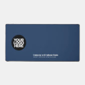 Navy Blue | Custom Business Logo Name, Slogan (Recto)