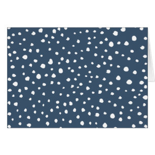 Navy Blue Dalmatian Spots, Dalmatiaanse Stippen, g