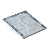 Navy Blue Digital Camouflage Decor Notitieblok (Schuin)