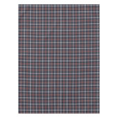 Navy Blue en Burgundy Pset Tafelkleed (Voorkant)