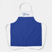 Navy Blue en White Schort (Voorkant)