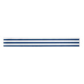 Navy Blue en White Stripes Lint (Voorkant)