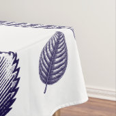 Navy Blue Floral  Tafelkleed (Voorbeeld)