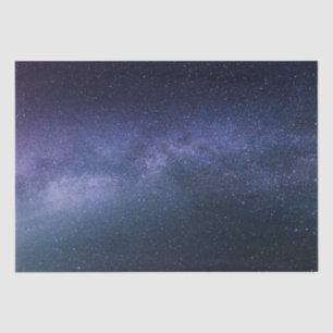 Navy Blue Galaxy Sterrennacht Stars Modern Tissuepapier