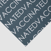 Navy Blue gevaccineerd Tissuepapier (Detail)